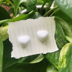 Vintage white Earrings